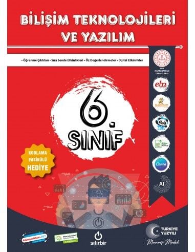 6. Sınıf Bilişim Teknolojileri ve Yazılım - Sıfırbir Yayınevi