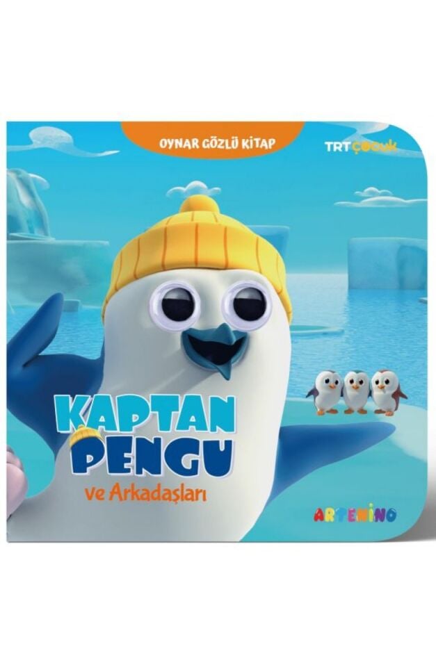 Kaptan Pengu - Trt Çocuk Oynar Gözlü Kitap - Artenino yayıncılık