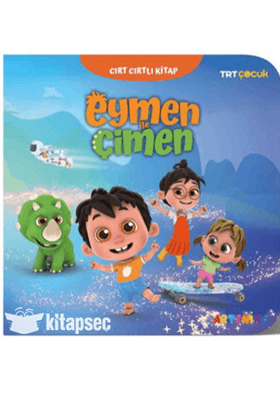 Eymen ile Çimen - TRT Çocuk - Cırt Cırtlı Kitap - Artenino Yayıncılık