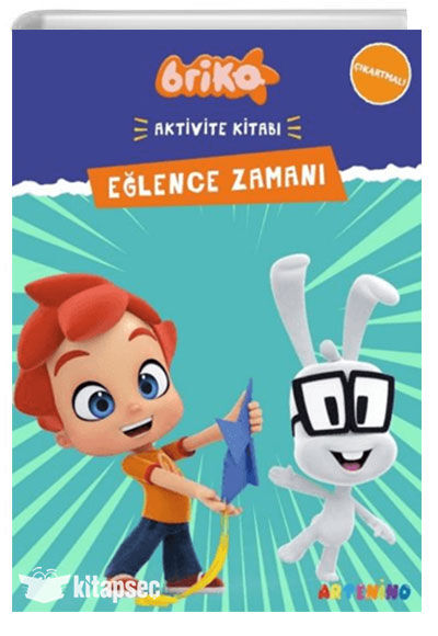 Briko - Eğlence Zamanı - Çıkartmalı Aktivite Kitabı Serisi - Artenino Yayıncılık