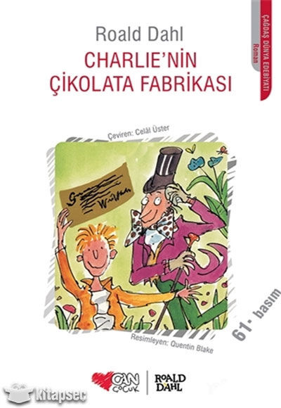 Charlie`nin Çikolata Fabrikası - Can Çocuk Yayınları