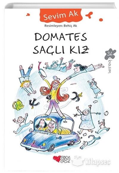 Domates Saçlı Kız - Sevim Ak - Can Çocuk Yayınları
