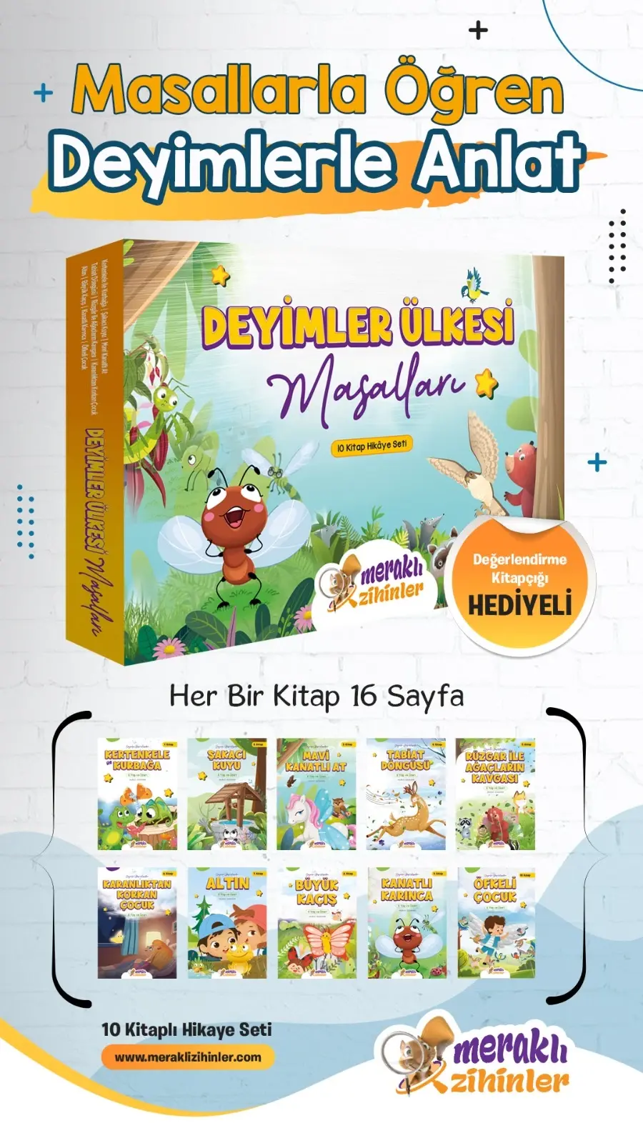 DEYİMLER ÜLKESİ MASALLARI - MERAKLI ZİHİNLER
