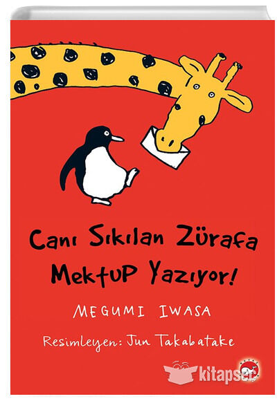 Canı Sıkılan Zürafa Mektup Yazıyor - (Ciltsiz) - Megumi Iwasa - Beyaz Balina