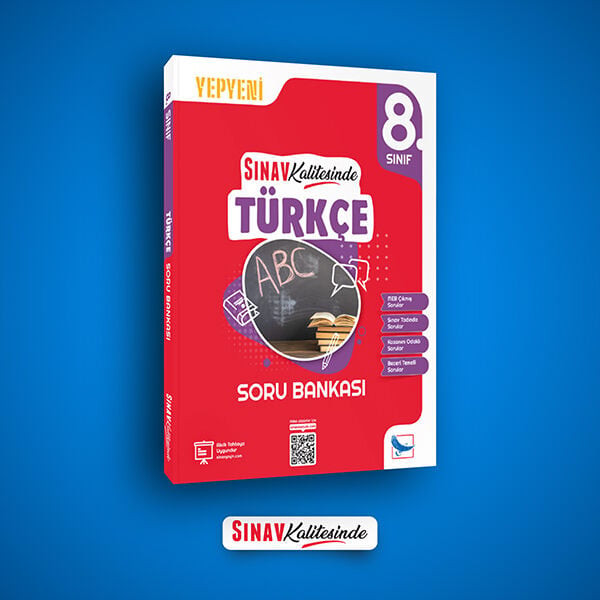 8. Sınıf LGS Türkçe Soru Bankası - Sınav Yayınları