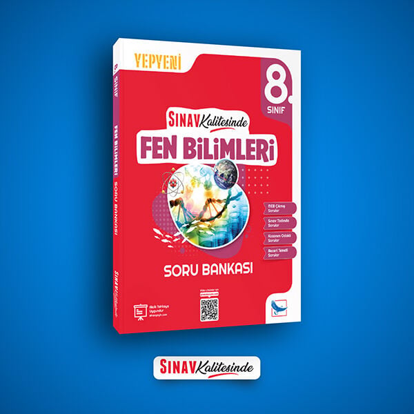 8. Sınıf LGS Fen Bilimleri Soru Bankası - Sınav Yayınları