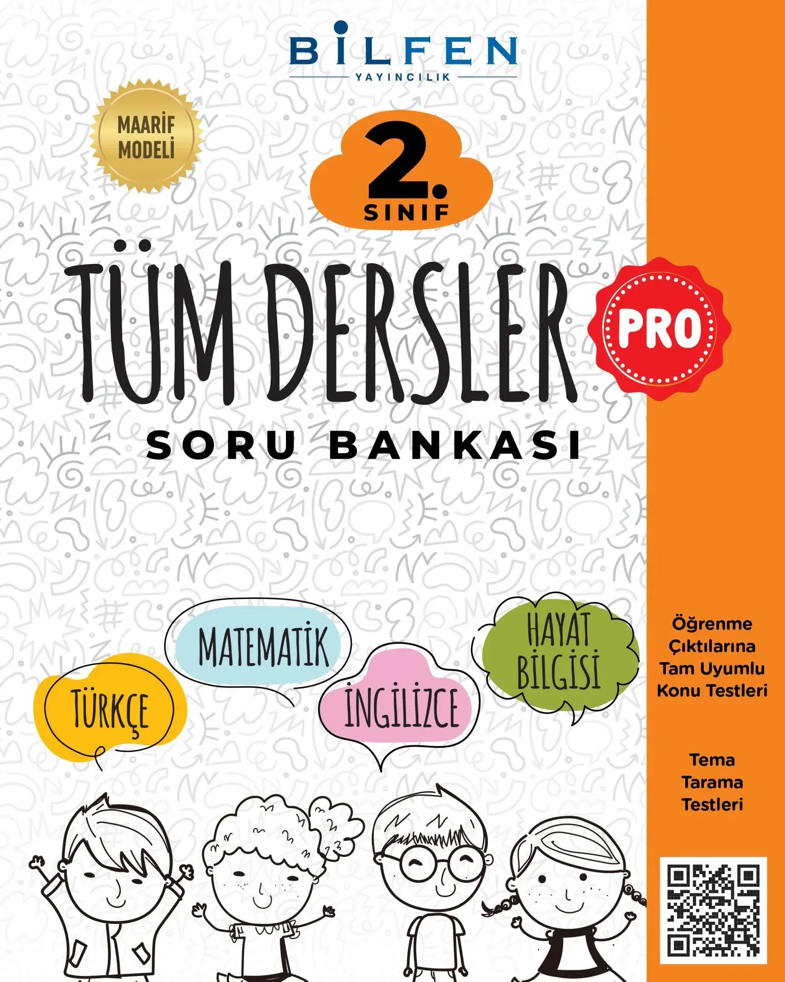 2. Sınıf Tüm Dersler Pro Soru Bankası - Bilfen Yayıncılık