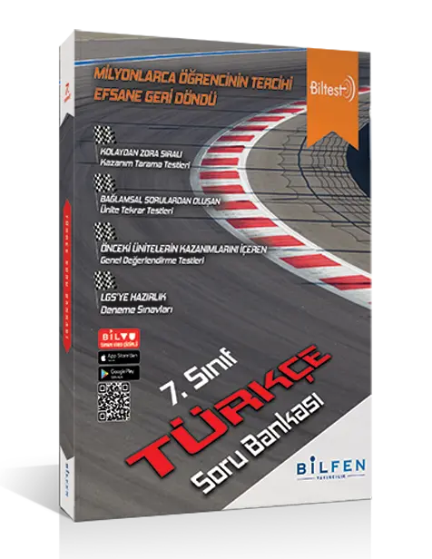 7. Sınıf Biltest Türkçe Soru Bankası - Bilfen Yayıncılık