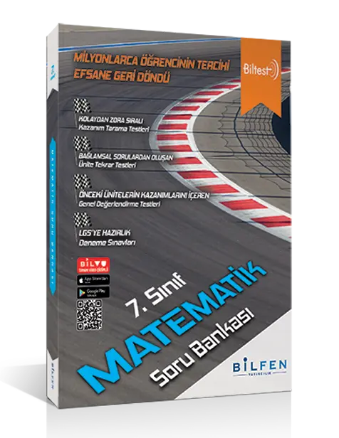 7. Sınıf Biltest Matematik Soru Bankası - Bilfen Yayıncılık