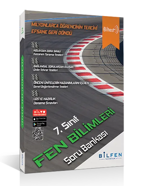 7. Sınıf Biltest Fen Bilimleri Soru Bankası - Bilfen Yayıncılık