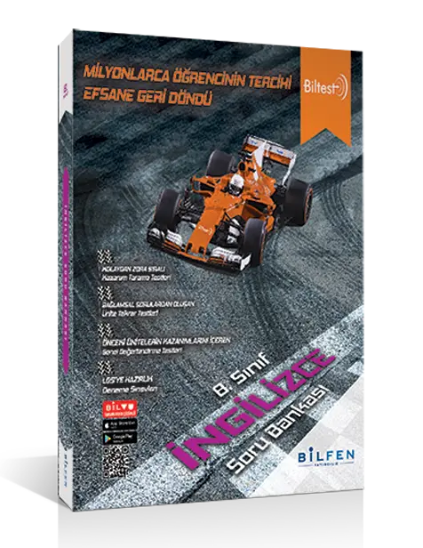 8. Sınıf Biltest İngilizce Soru Bankası - Bilfen Yayıncılık