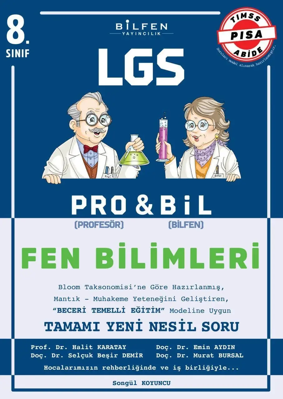 8. Sınıf (LGS) Pro & Bil Fen Bilimleri Soru Bankası - Bilfen Yayıncılık