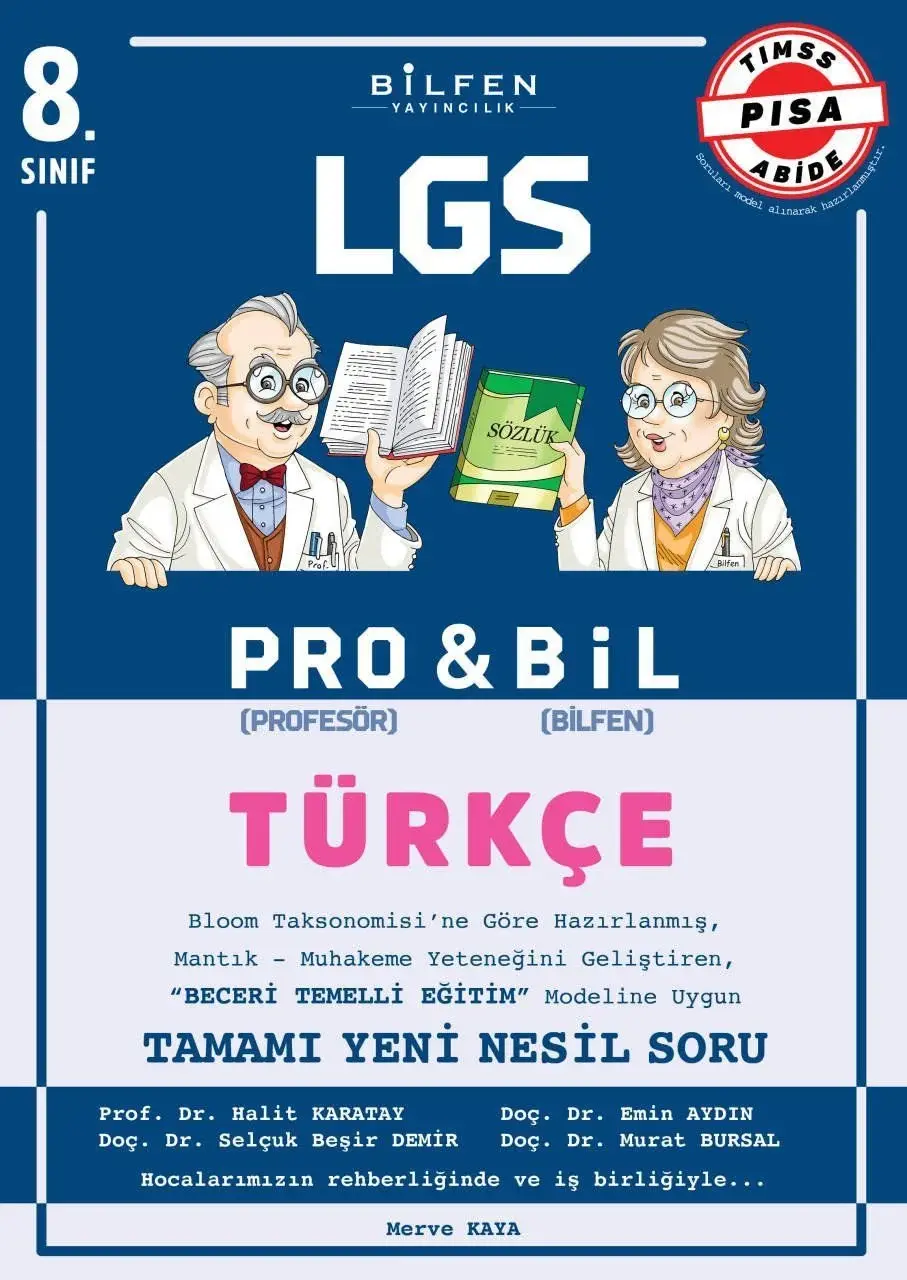 8. Sınıf (LGS) Pro & Bil Türkçe Soru Bankası - Bilfen Yayıncılık