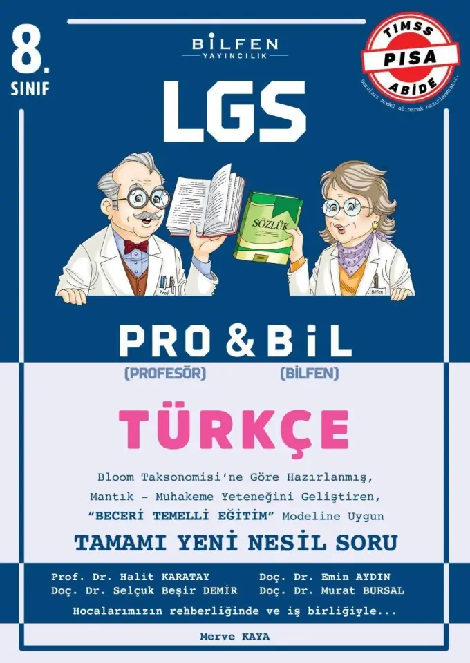 8. Sınıf (LGS) Pro & Bil Türkçe Soru Bankası - Bilfen Yayıncılık
