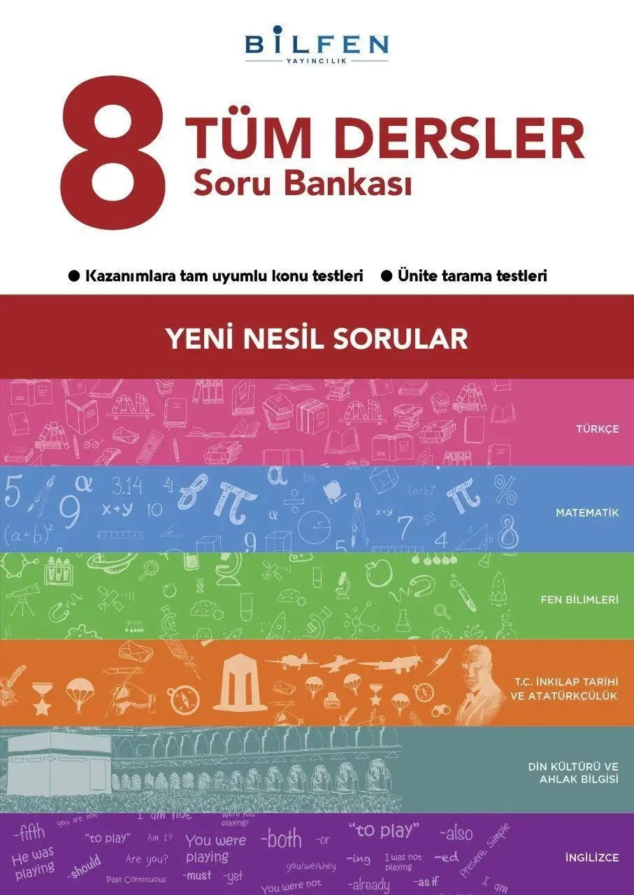 8. Sınıf Tüm Dersler Soru Bankası - Bilfen Yayıncılık