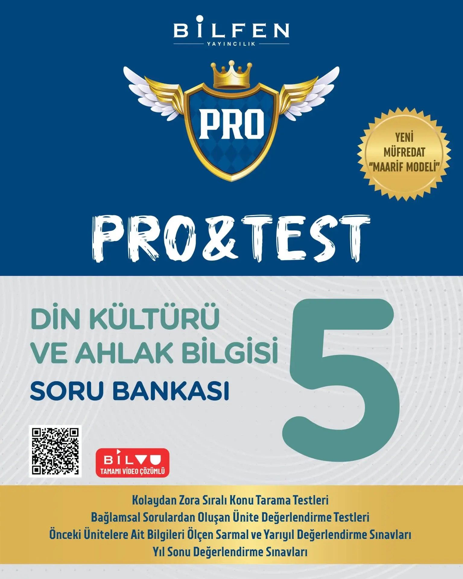5. Sınıf Din Kültürü ve Ahlak Bilgisi Pro & Test Soru Bankası - Bilfen Yayıncılık