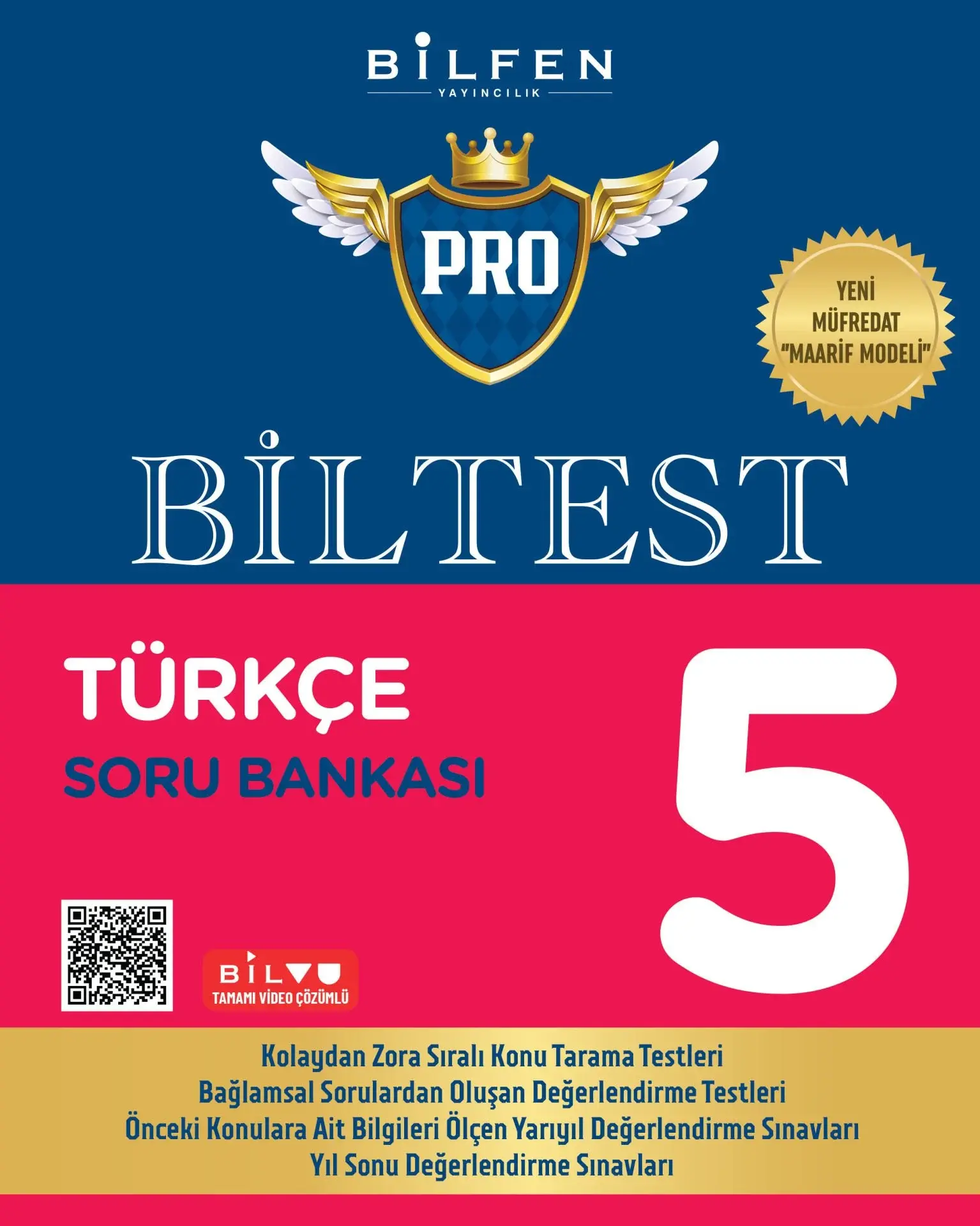 5. Sınıf Pro Biltest Türkçe Soru Bankası - Bilfen Yayıncılık
