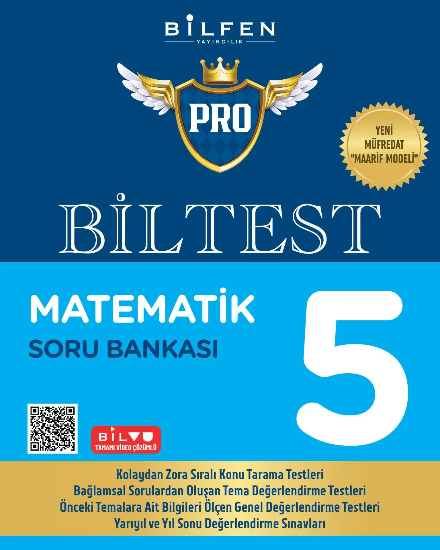 5. Sınıf Pro Biltest Matematik Soru Bankası - Bilfen Yayıncılık