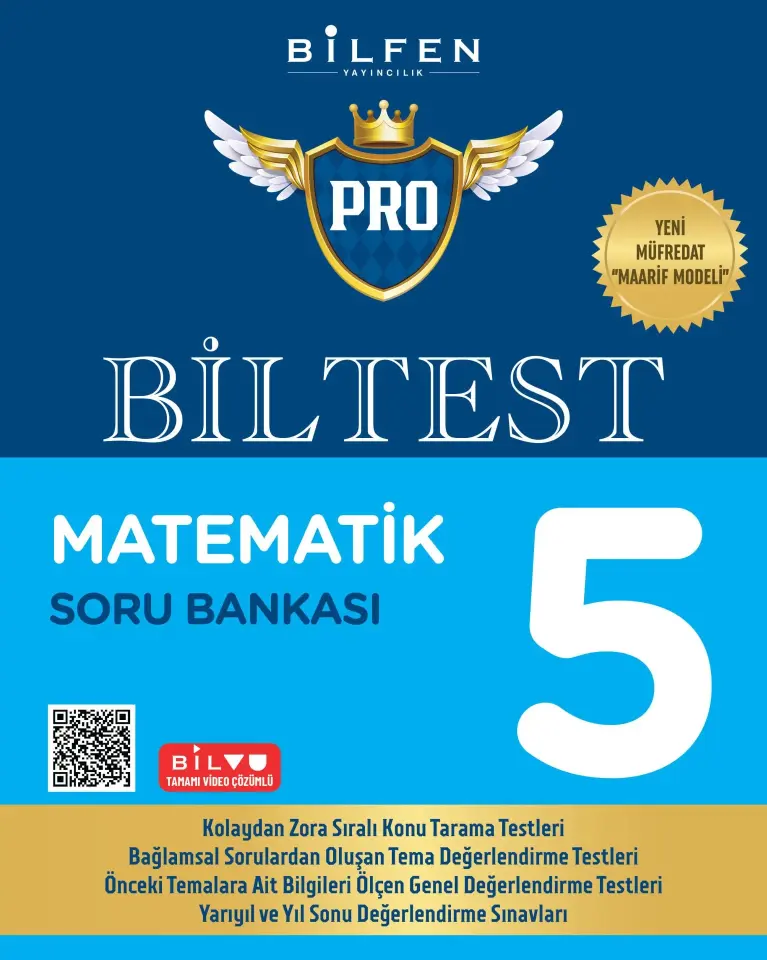 5. Sınıf Pro Biltest Matematik Soru Bankası - Bilfen Yayıncılık