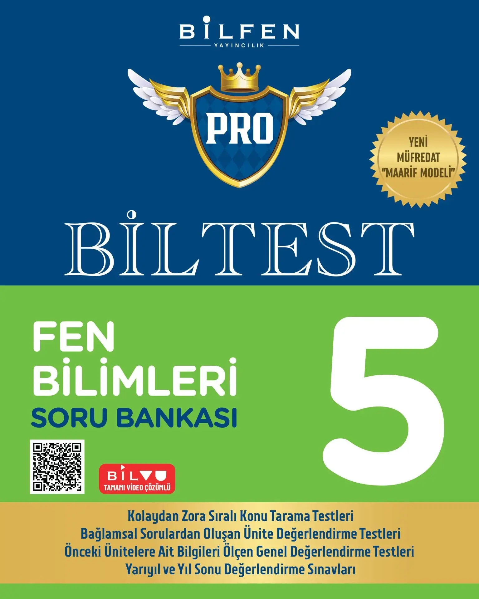 5. Sınıf Pro Biltest Fen Bilimleri Soru Bankası - Bilfen Yayıncılık