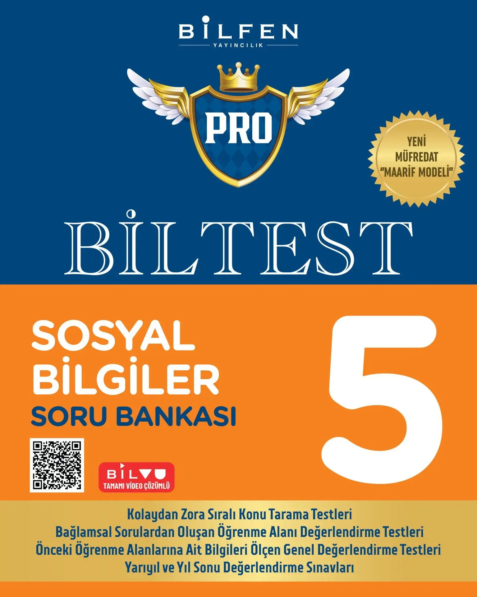 5. Sınıf Pro Biltest Sosyal Bilgiler Soru Bankası - Bilfen Yayıncılık