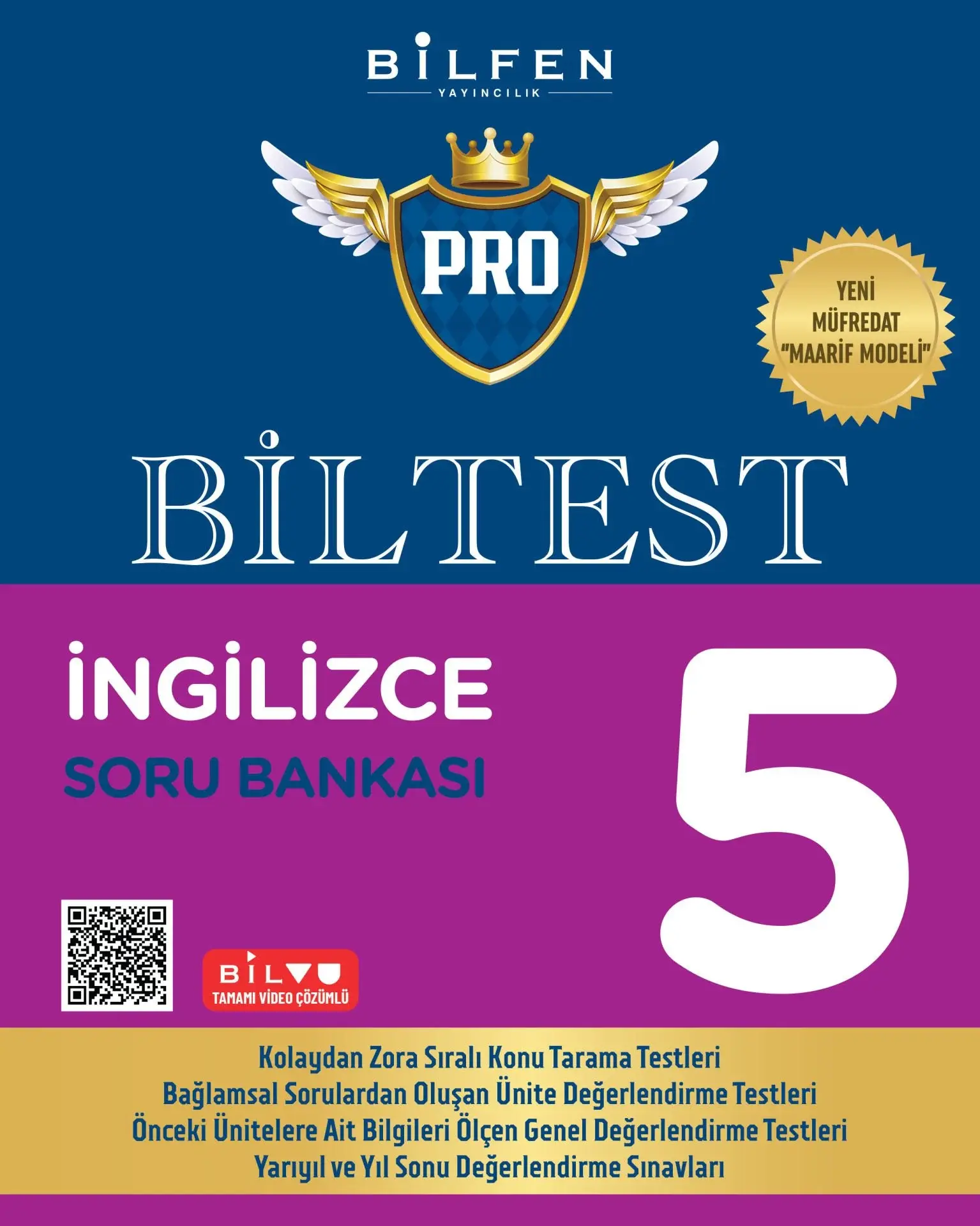 5. Sınıf Pro Biltest İngilizce Soru Bankası - Bilfen Yayıncılık