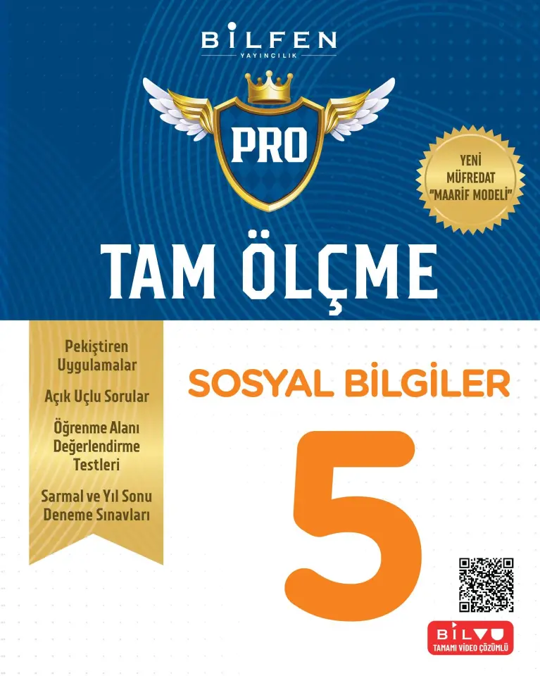 5. Sınıf Pro Tam Ölçme Sosyal Bilgiler Etkinlikli Soru Bankası- Bilfen Yayıncılık