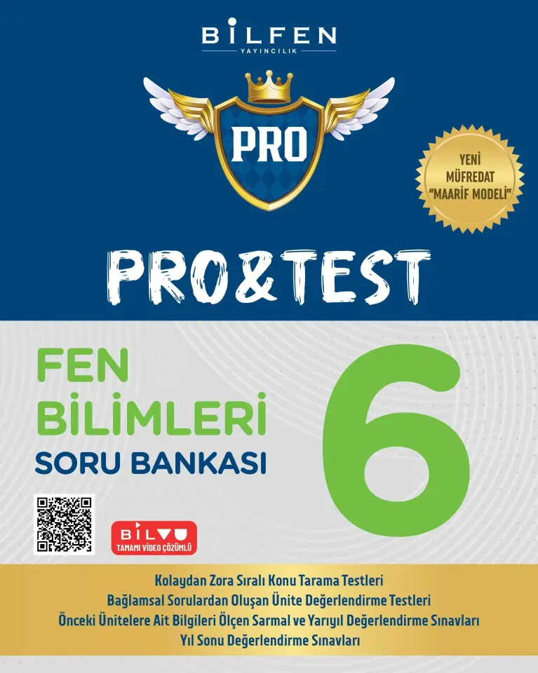 6. Sınıf Fen Bilimleri Pro & Test Soru Bankası - Bilfen Yayıncılık