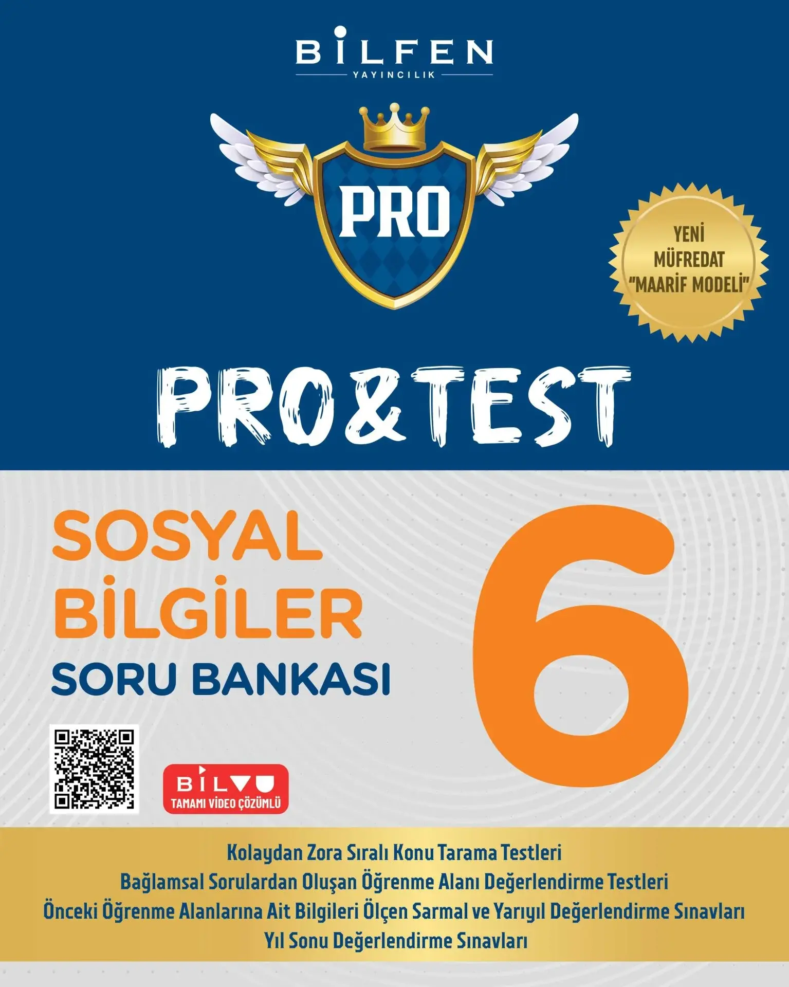 6. Sınıf Sosyal Bilgiler Pro & Test Soru Bankası - Bilfen Yayıncılık