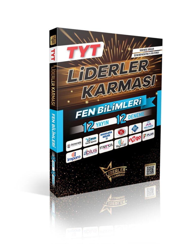 Tyt Fen Bilimleri -  12 Yayın 12 Deneme - Liderler Karması