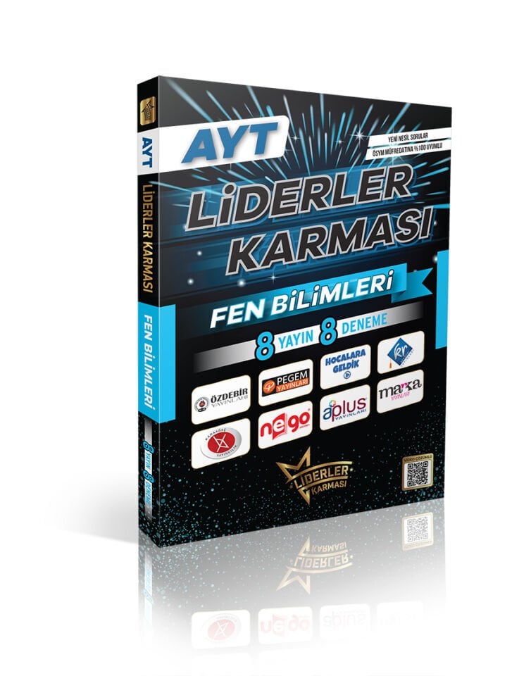 Ayt Fen Bilimleri - 8 Yayın 8 Deneme - Liderler Karması