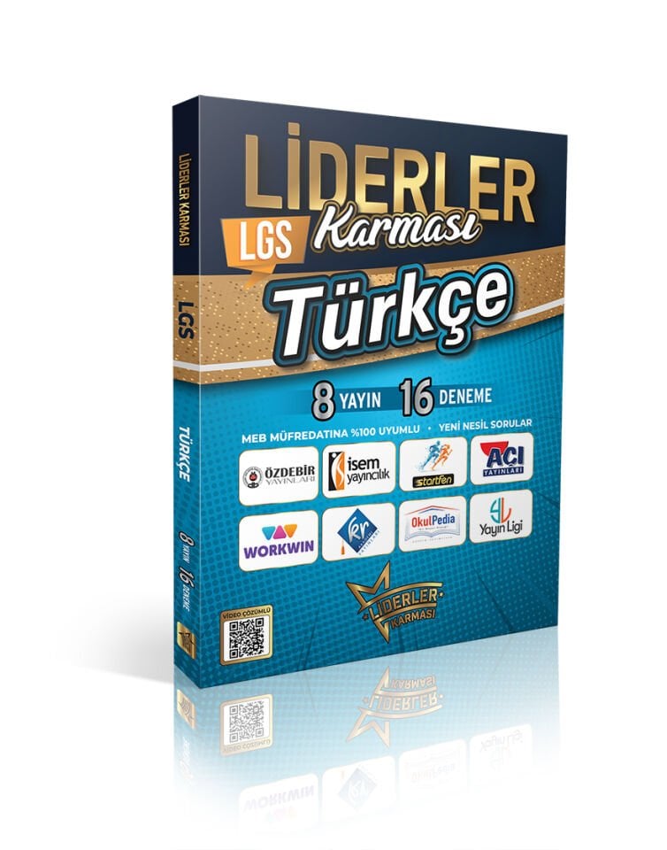 Lgs Türkçe - 8 Yayın 16 Deneme - Liderler Karması