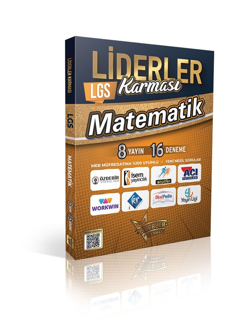 Lgs Matematik - 8 Yayın 16 Deneme - Liderler Karması