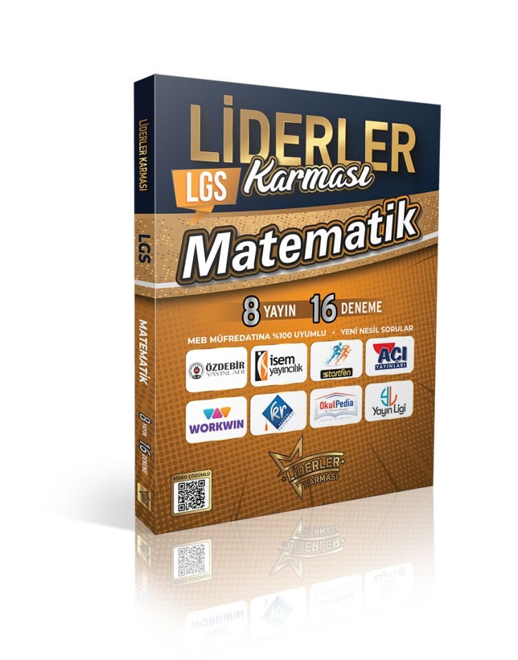 Lgs Matematik - 8 Yayın 16 Deneme - Liderler Karması
