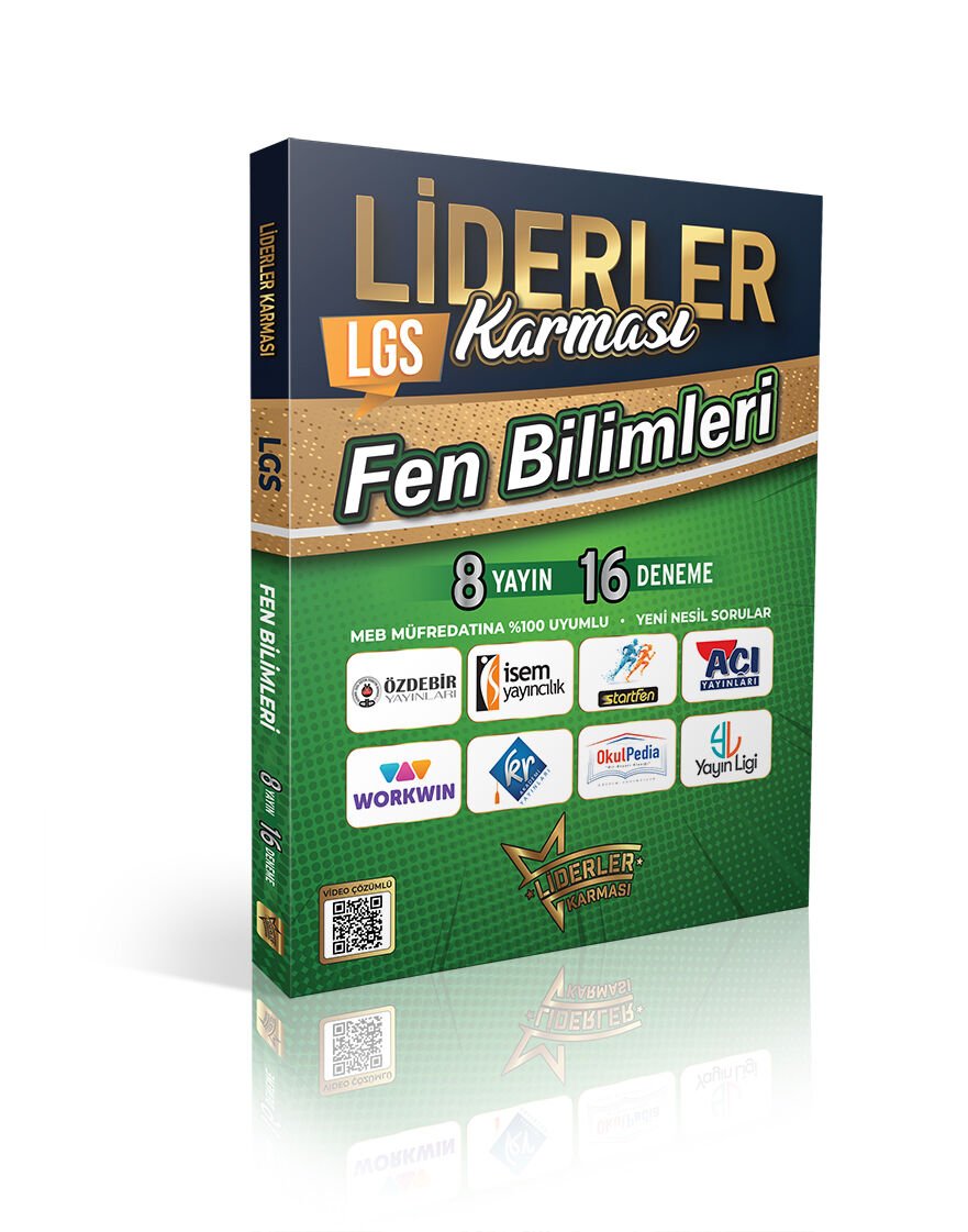 Lgs Fen Bilimleri - 8 Yayın 16 Deneme - Liderler Karması