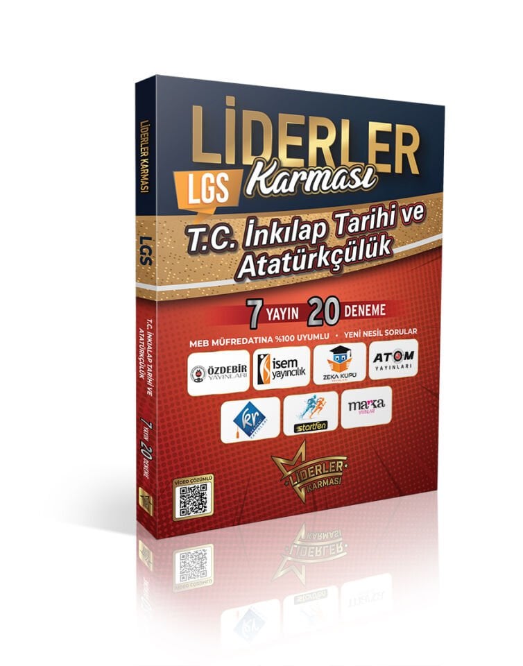 Lgs T.C. İnkılap Tarihi ve Atatürkçülük - 7 Yayın 20 Deneme - Liderler Karması