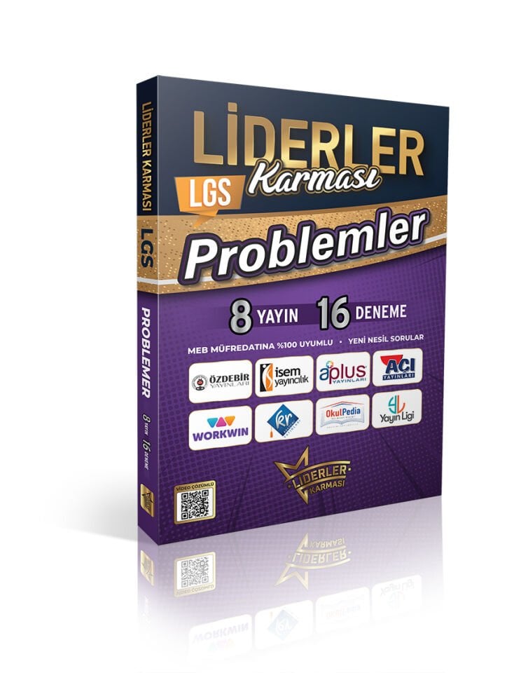 Lgs Problemler - 8 Yayın 16 Deneme - Liderler Karması