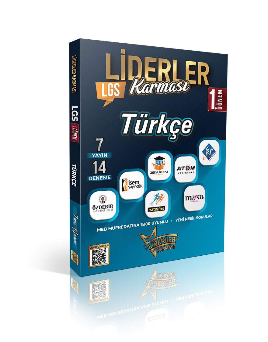 Lgs 1. Dönem Türkçe - 7 Yayın 14 Deneme - Liderler Karması