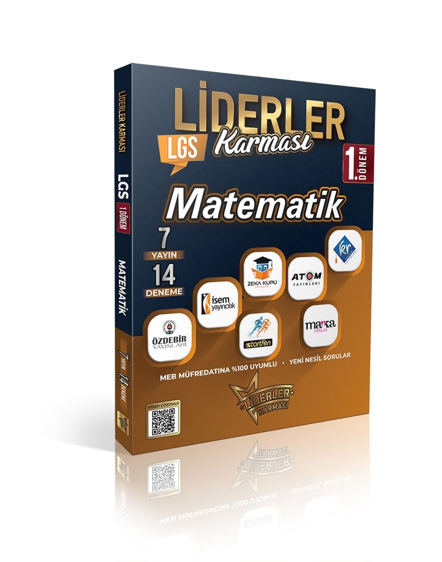 Lgs 1. Dönem Matematik - 7 Yayın 14 Deneme - Liderler Karması
