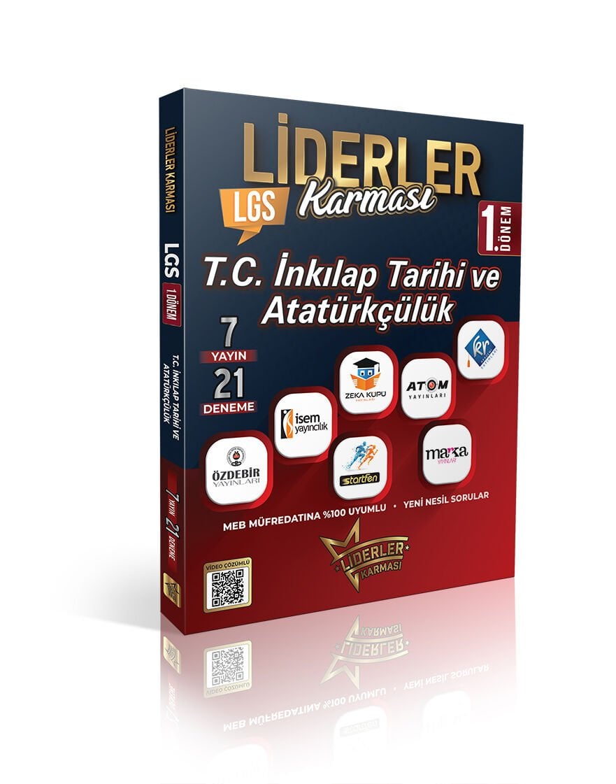 Lgs 1. Dönem T.C. İnkılap Tarihi ve Atatürkçülük - 7 Yayın 21 Deneme - Liderler Karması
