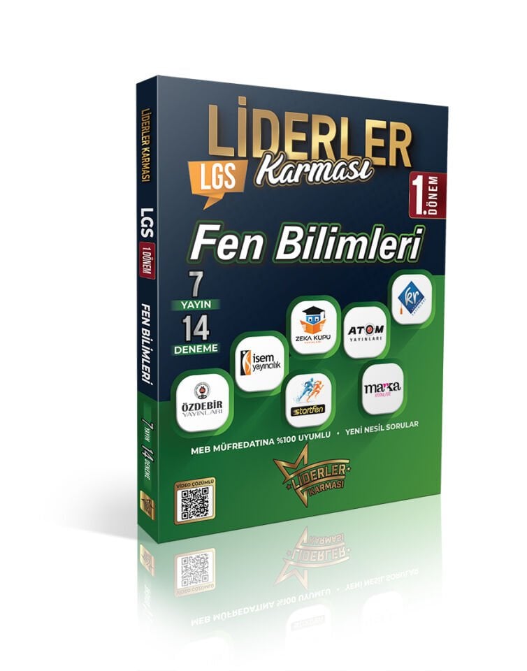 Lgs 1. Dönem Fen Bilimleri - 7 Yayın 14 Deneme - Liderler Karması