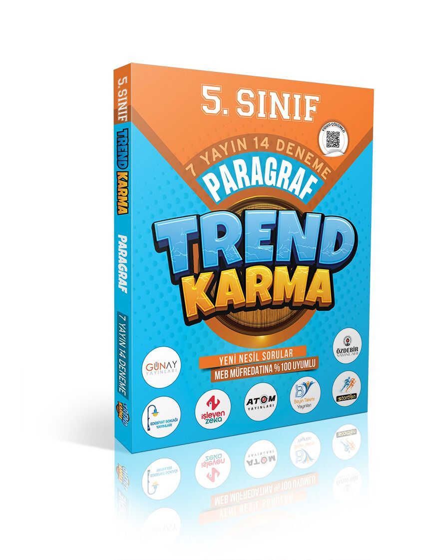 5. Sınıf Paragraf 7 Yayın 14 Deneme - Trend Karma Yayınları