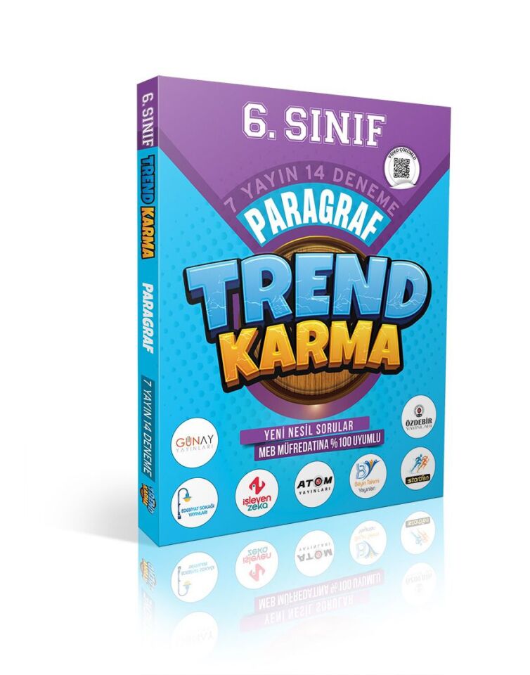 6. Sınıf Paragraf 7 Yayın 14 Deneme - Trend Karma Yayınları
