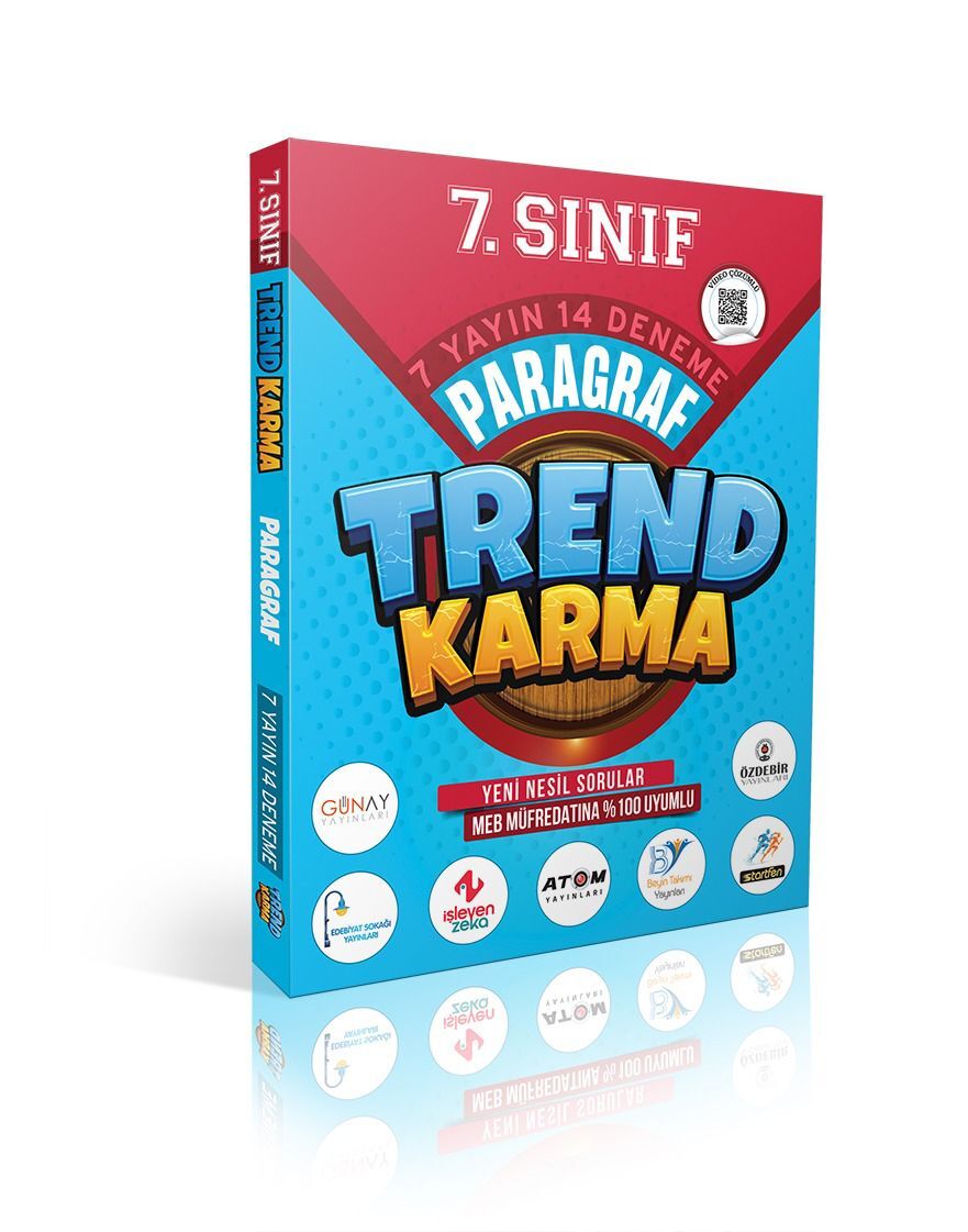 7. Sınıf Paragraf 7 Yayın 14 Deneme - Trend Karma Yayınları