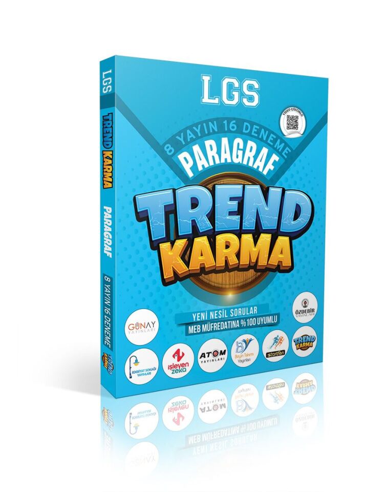 Lgs Paragraf 8 Yayın 16 Deneme - Trend Karma Yayınları