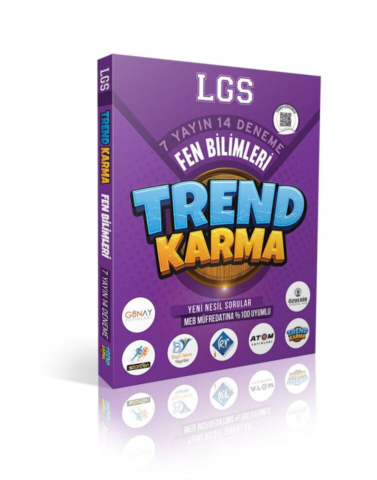Lgs Fen Bilimleri 7 Yayın 14 Deneme - Trend Karma Yayınları