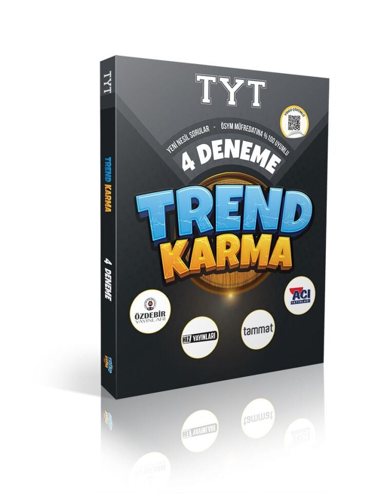 Tyt 4 Deneme - Trend Karma Yayınları