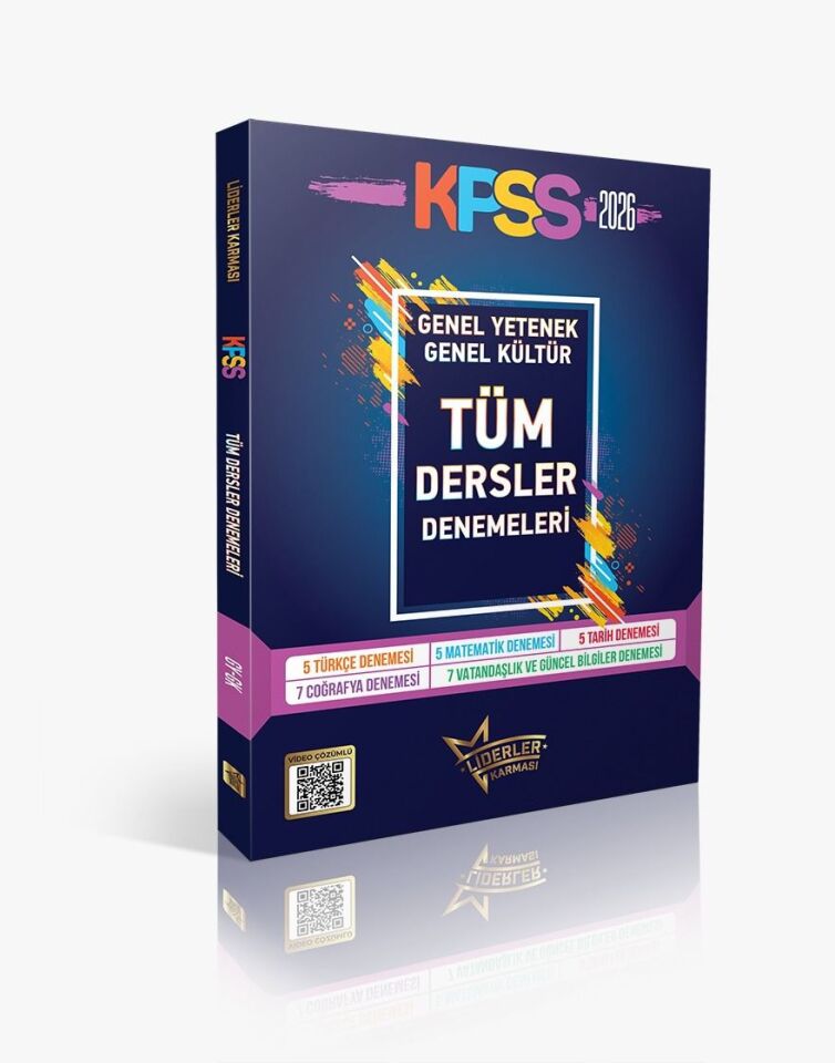 Kpss Tüm Dersler Lisans Genel Yetenek - Genel Kültür Deneme Seti - Liderler Karması