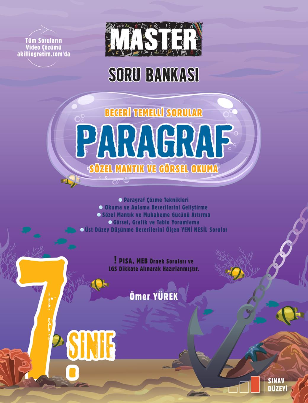 7. Sınıf Master Paragraf Soru Bankası - Okyanus Yayınları