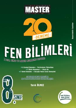 8. Sınıf Master 20 Fen Bilimleri Denemesi - Okyanus Yayınları